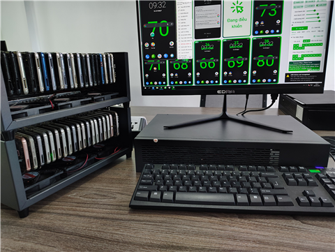 Ảnh Box Phone Farm Tại Khu Đô Thị Mỹ Đình II – Mua, Thuê, Lắp Đặt